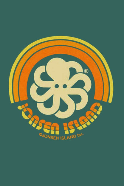 JONSEN ISLAND T-SHIRT CLASSIC RAINBOW Rain forest