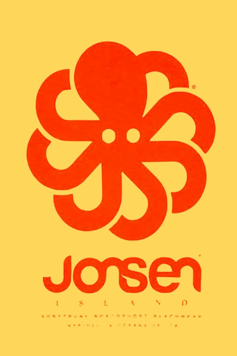 JONSEN ISLAND T-SHIRT CLASSIC BIG Yellow