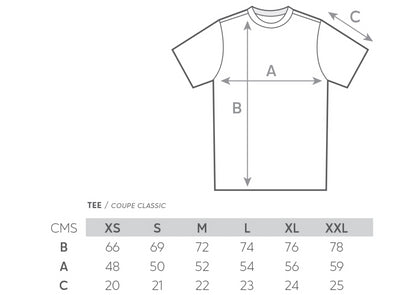 JONSEN ISLAND T-SHIRT CLASSIC OMNIA SOL Black fade out