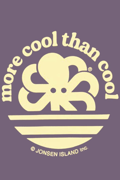 JONSEN ISLAND T-SHIRT CLASSIC MORE COOL Grape fade out