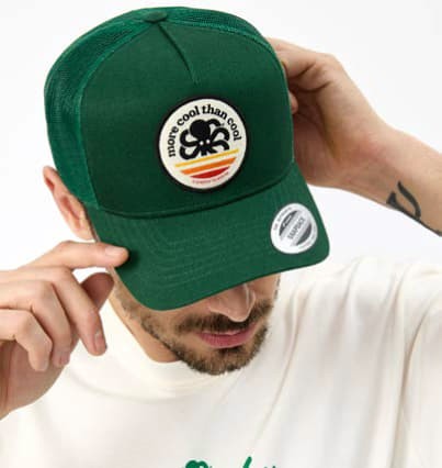 JONSEN ISLAND CASQUETTE TRUCKER COOL Rain forest