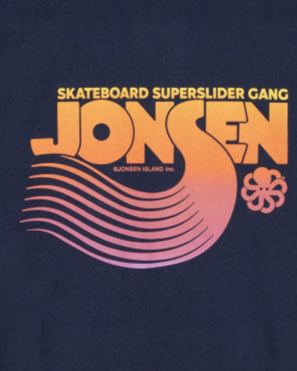 JONSEN ISLAND T-SHIRT CLASSIC SUPERSLIDER Navy
