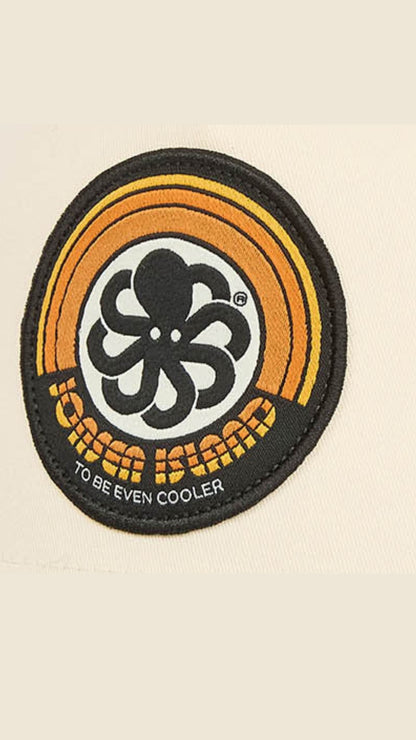 JONSEN ISLAND CASQUETTE TRUCKER RAINBOW Coconut