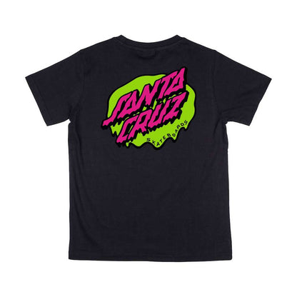 SANTA CRUZ ENFANT TEE SHIRT SLIME DOT Black