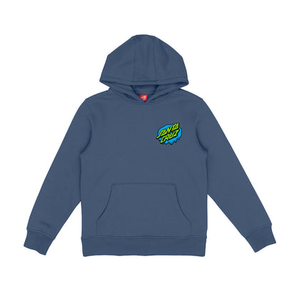 SANTA CRUZ ENFANT HOODIE SLIME DOT Heritage Blue