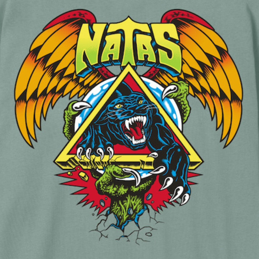 SANTA CRUZ TEE SHIRT NATAS SC PANTHER Moon Rock