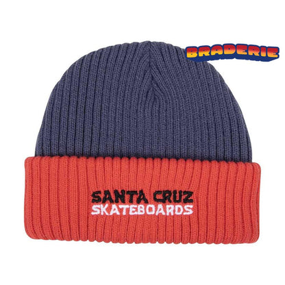SANTA CRUZ ENFANT BONNET SCREAMING CONNECT BEANIE Heritage Blue
