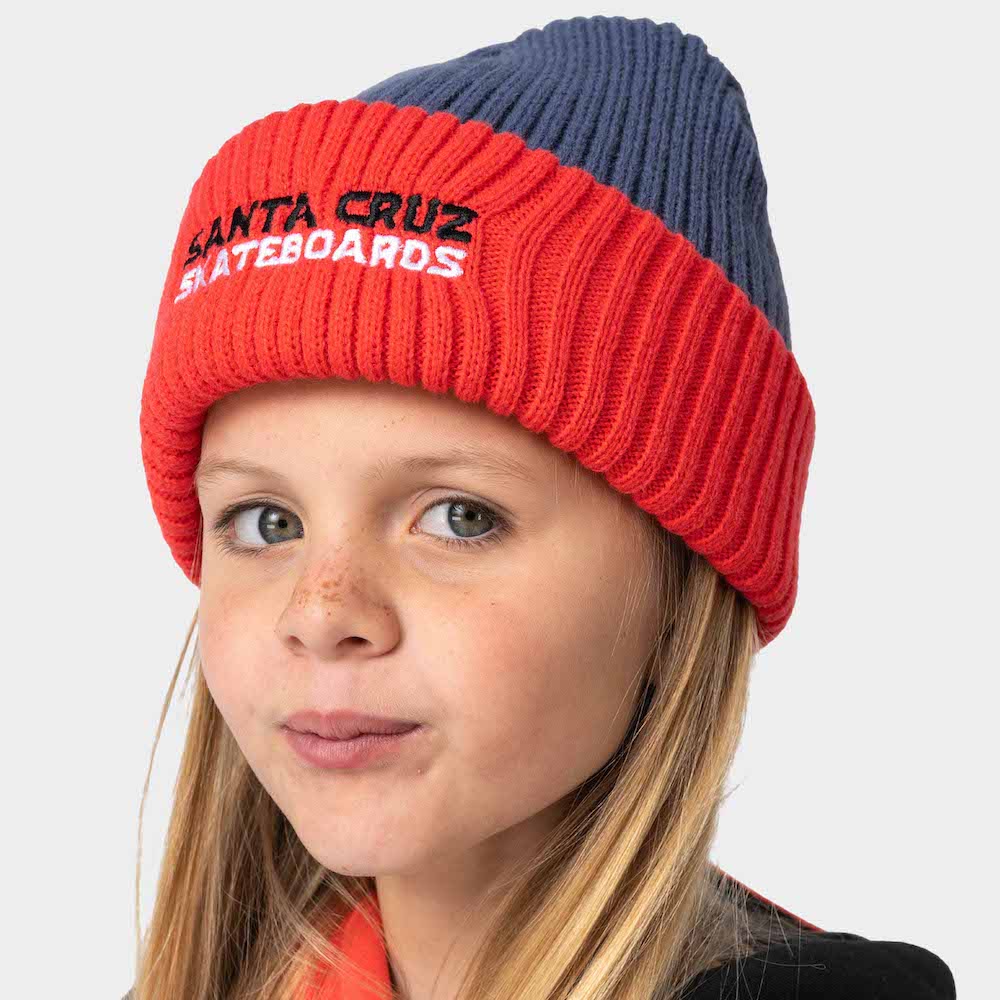 SANTA CRUZ ENFANT BONNET SCREAMING CONNECT BEANIE Heritage Blue