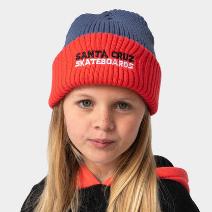 SANTA CRUZ ENFANT BONNET SCREAMING CONNECT BEANIE Heritage Blue