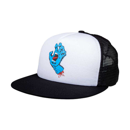 SANTA CRUZ CASQUETTE CLASSIC HAND MESHBACK White/Black