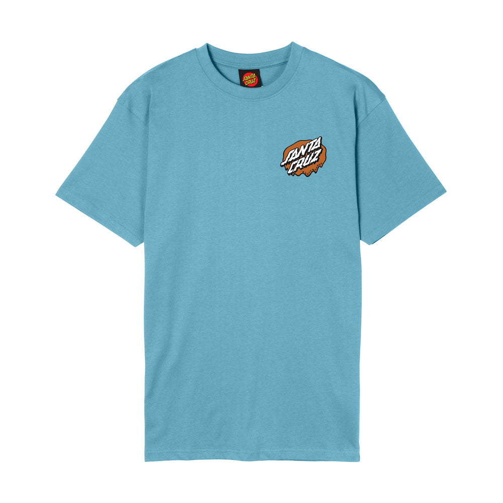 SANTA CRUZ TEE SHIRT SLIME SCREAM Norse Blue