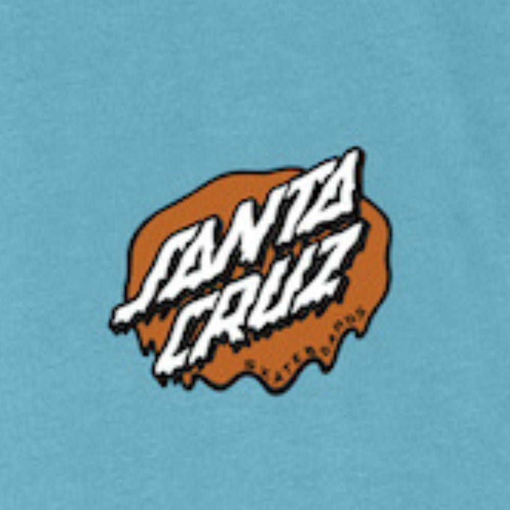 SANTA CRUZ TEE SHIRT SLIME SCREAM Norse Blue