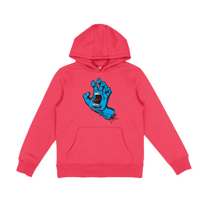 SANTA CRUZ ENFANT HOODIE SCREAMING HAND Bright Red