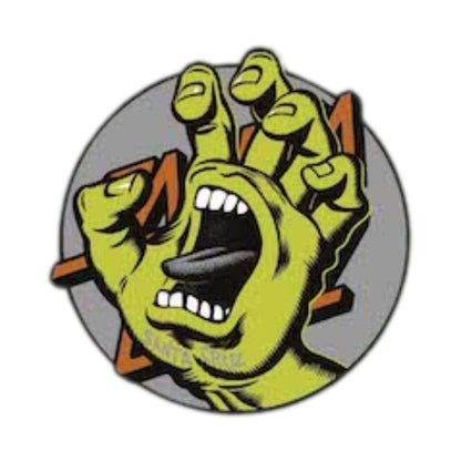 SANTA CRUZ ENFANT HOODIE HAND DOT FRONT Dark Moss