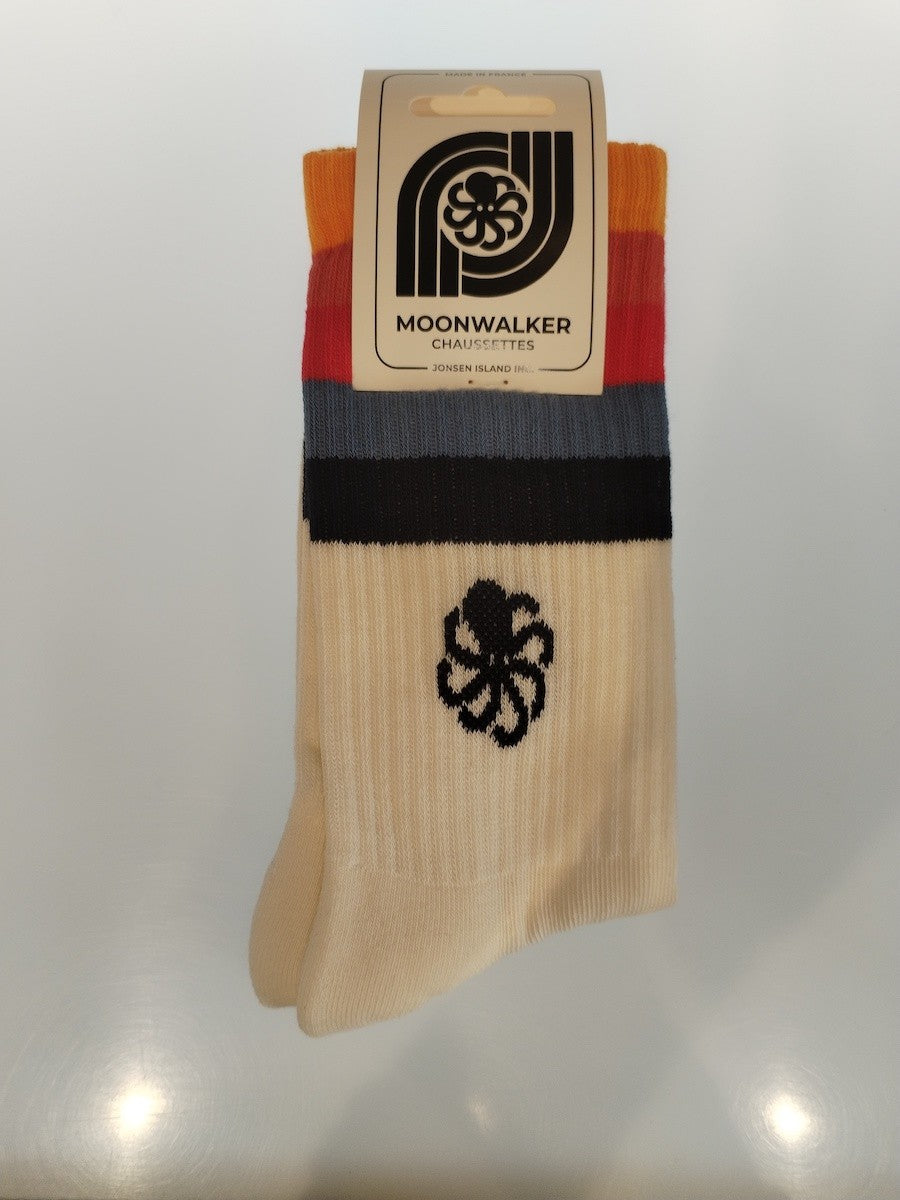 JONSEN ISLAND CHAUSSETTES NIGHT SUNRISE White