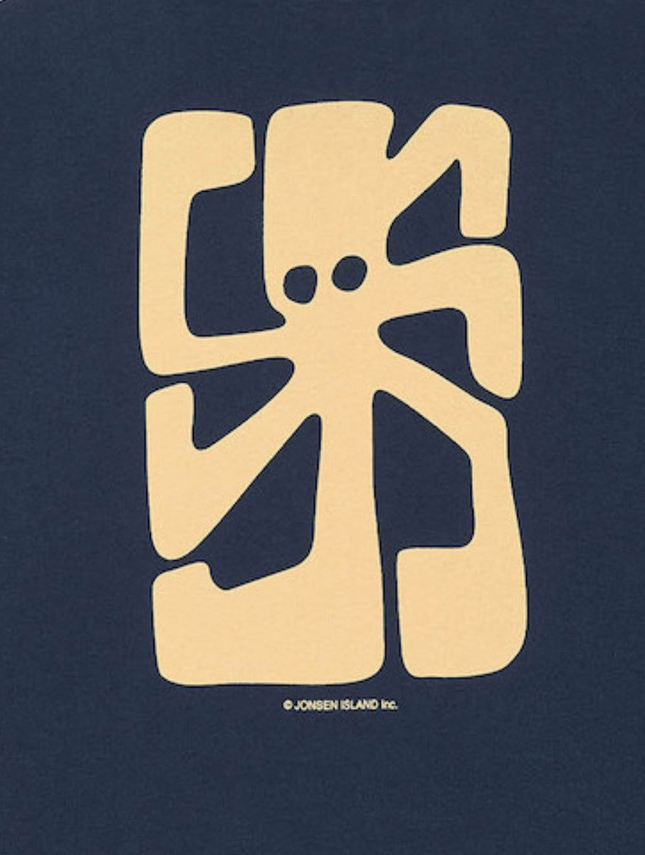 JONSEN ISLAND SWEATSHIRT CONFORT GUSTAVO THE ARTIST Navy