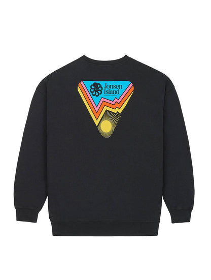 JONSEN ISLAND SWEATSHIRT CONFORT GUSTAVO SUNNY ALPS Black