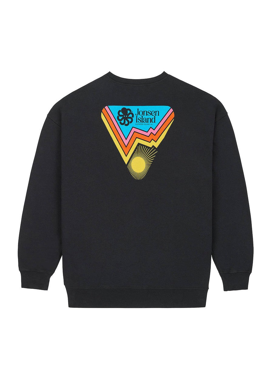 JONSEN ISLAND SWEATSHIRT CONFORT GUSTAVO SUNNY ALPS Black