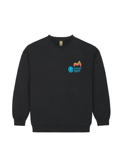JONSEN ISLAND SWEATSHIRT CONFORT GUSTAVO SUNNY ALPS Black