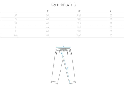 BASK IN THE SUN PANTALON IZARO chocolate