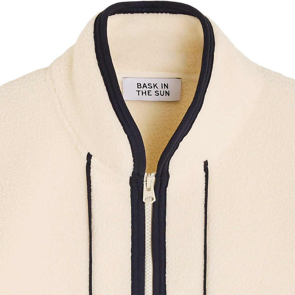 BASK IN THE SUN VESTE POLAIRE GOXO cream