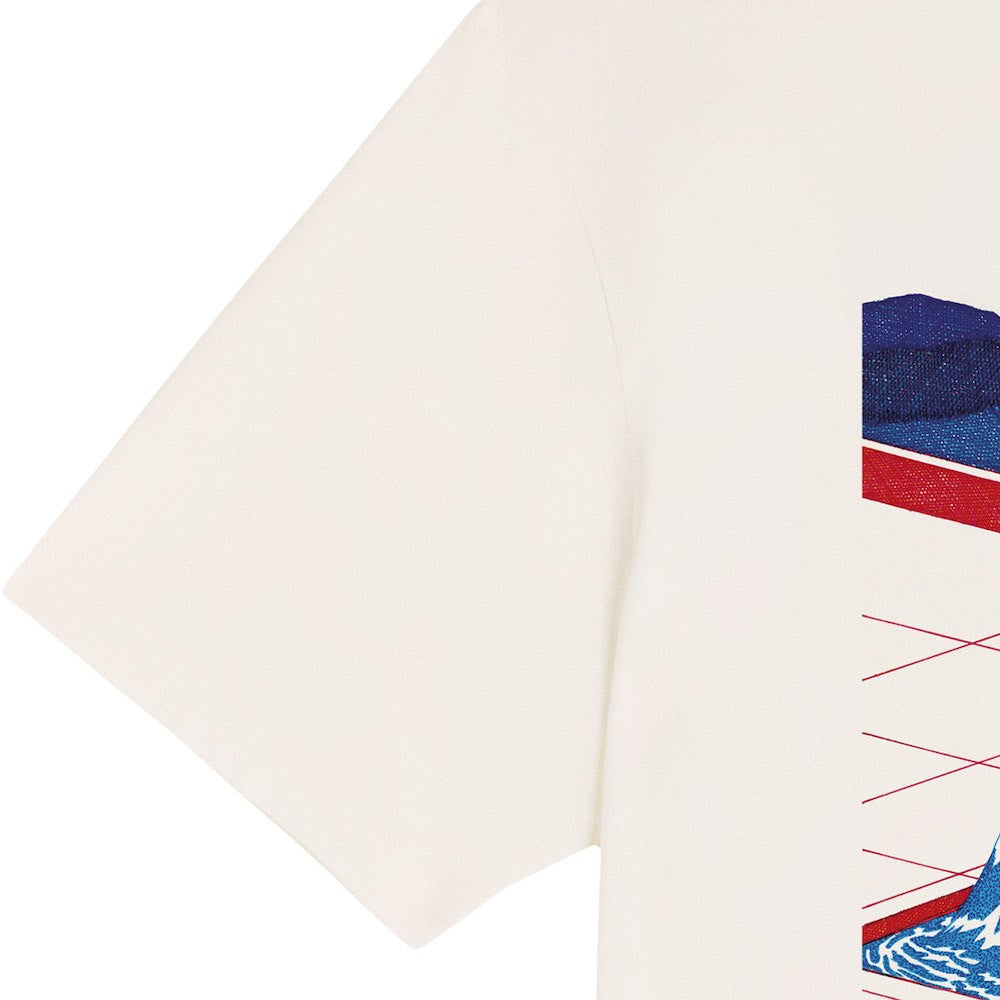 BASK IN THE SUN TEE SHIRT POOL natural