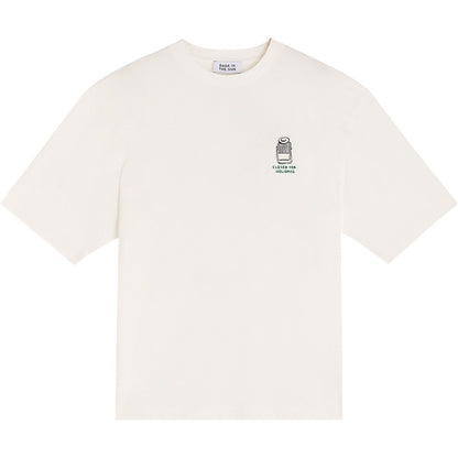 BASK IN THE SUN TEE SHIRT CLOSED natural