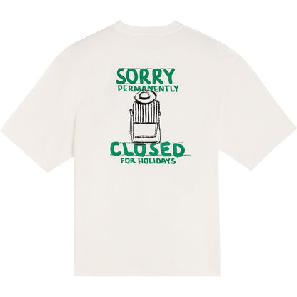 BASK IN THE SUN TEE SHIRT CLOSED natural