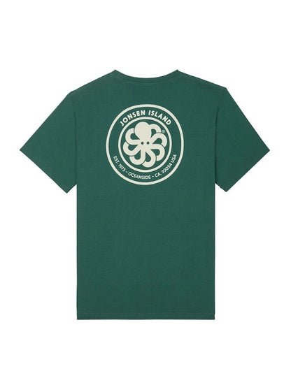 JONSEN ISLAND T-SHIRT CLASSIC AUTHENTIC Rain forest