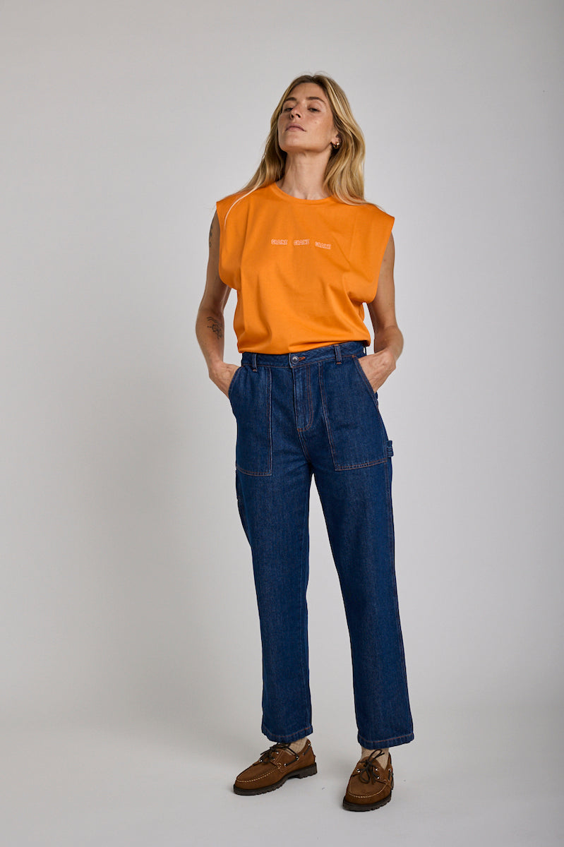 GRAINE PANTALON CONTOUR denim