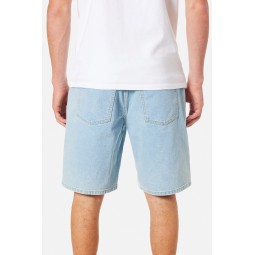 BERMUDA BAGGY JEAN GEORGES 64 Light indigo