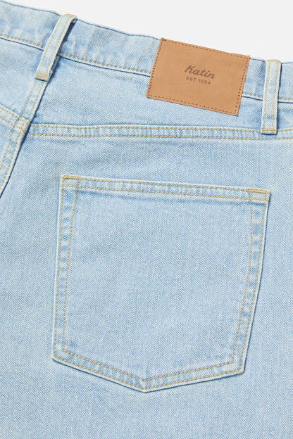 BERMUDA BAGGY JEAN GEORGES 64 Light indigo