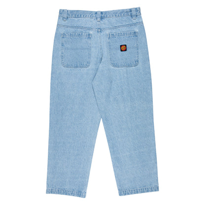 SANTA CRUZ JEAN LARGE CLASSIC LABEL Stone wash