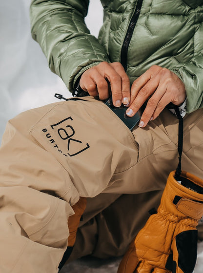 BURTON AK FEMME PANTALON GORE-TEX SUMMIT ISOLANT Kelp