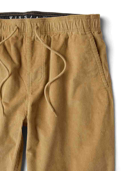 VISSLA PANTALON NO SEE UMS CORD ECO ELASTIC Beige