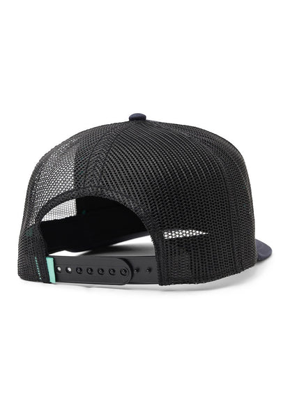 VISSLA CASQUETTE SOLID SETS TRUCKER Bleu