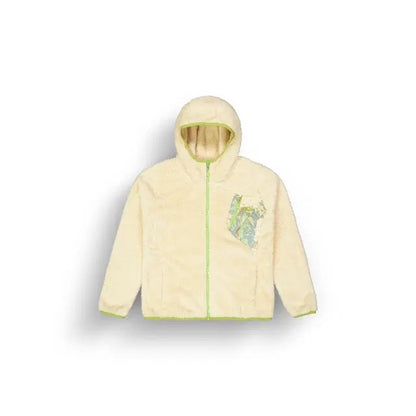 PICTURE SWEAT SHERPA IZIMO FZ FLEECE Wood Ash