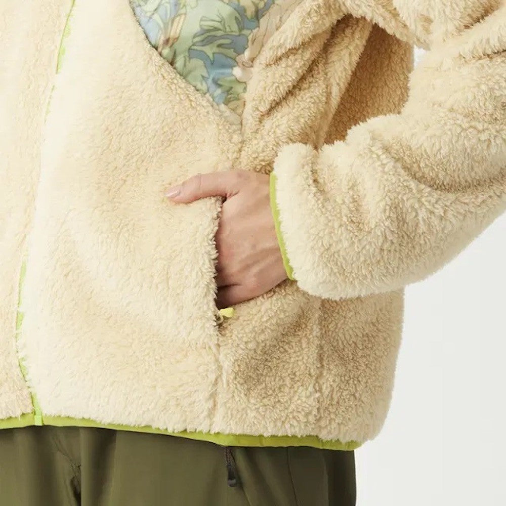 PICTURE SWEAT SHERPA IZIMO FZ FLEECE Wood Ash