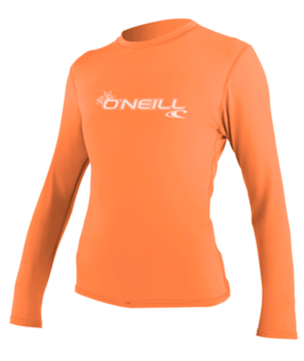 O'NEILL FEMME LYCRA MANCHES LONGUES Grapefruit