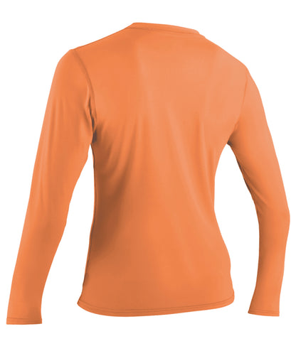 O'NEILL FEMME LYCRA MANCHES LONGUES Grapefruit