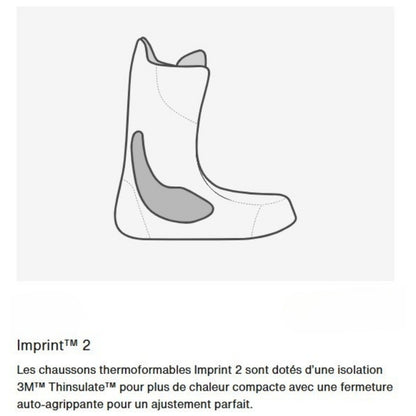 BURTON BOOTS SNOW RULER BOA Black/Summit Taupe