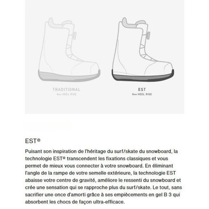 BURTON BOOTS SNOW RULER BOA Black/Summit Taupe