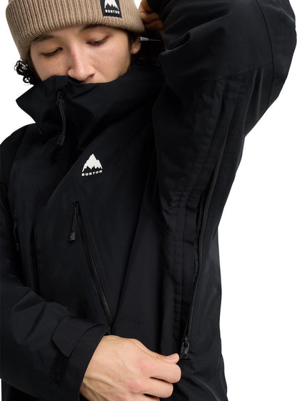 BURTON VESTE NEIGE RESERVE GORE-TEX 2L INSULATED JCKT True Black