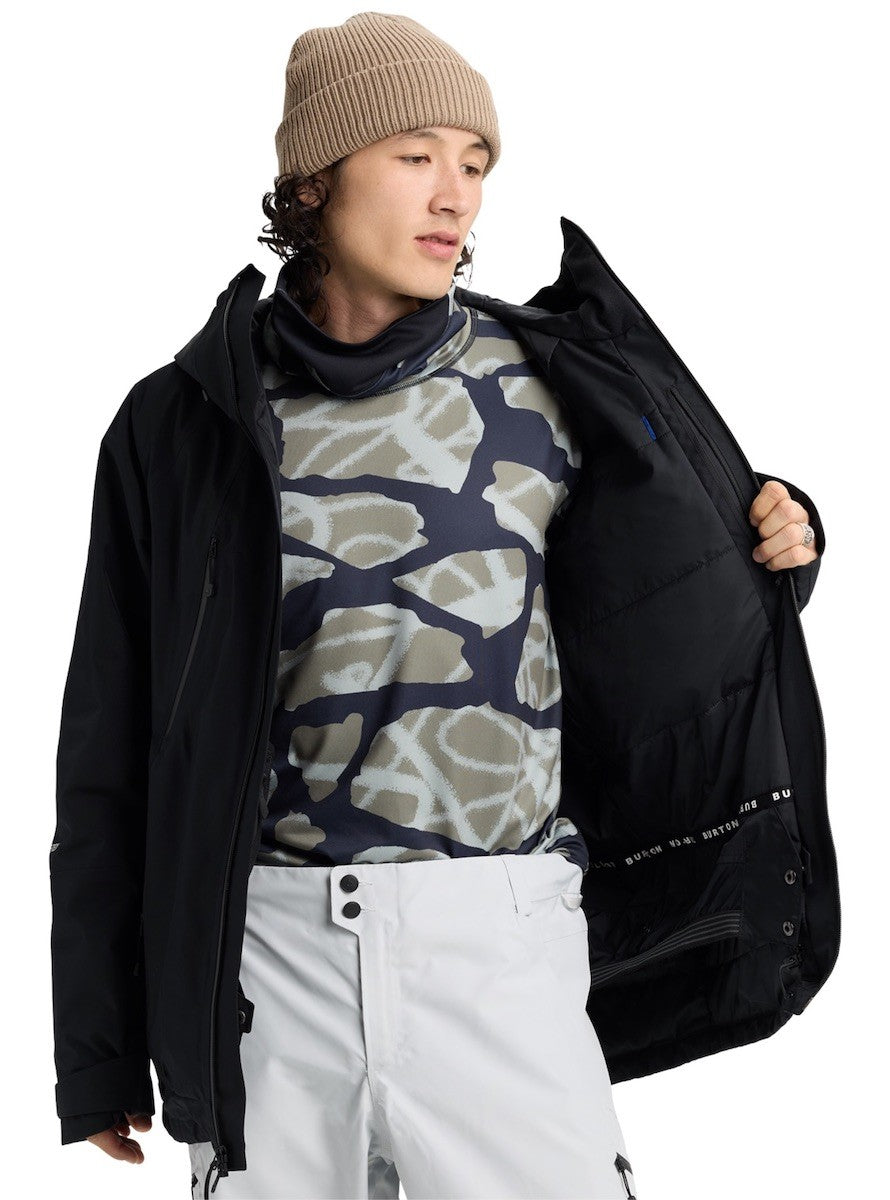 BURTON VESTE NEIGE RESERVE GORE-TEX 2L INSULATED JCKT True Black