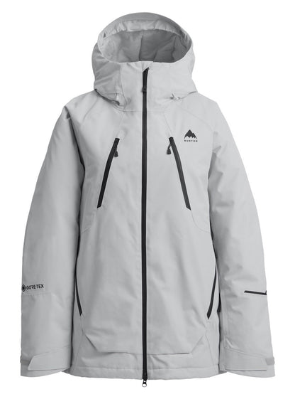 BURTON VESTE NEIGE FEMME RESERVE GORE-TEX 2L INSULATED JACKET Gray Cloud