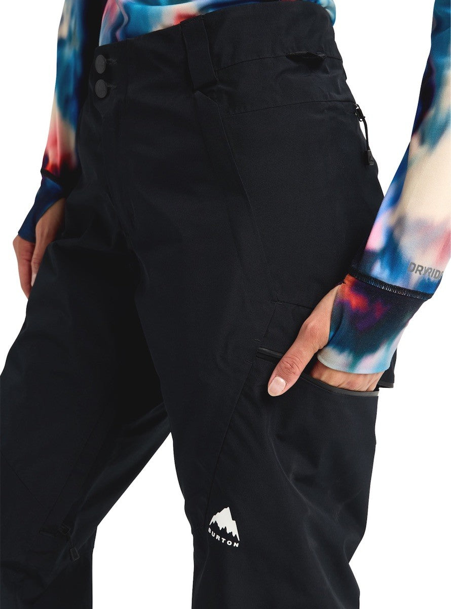 BURTON PANTALON NEIGE FEMME RESERVE GORE-TEX 2L PANTS True Black