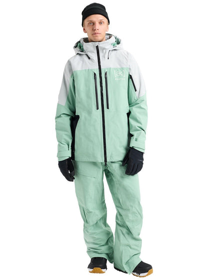 BURTON AK VESTE NEIGE SWASH GORE TEX 2L JACKET Gray Cloud/Soft Sage/True Black