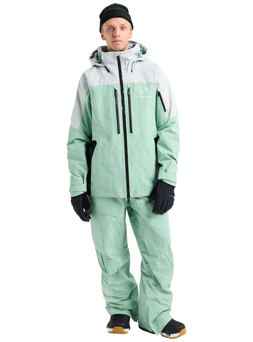 BURTON AK VESTE NEIGE SWASH GORE TEX 2L JACKET Gray Cloud/Soft Sage/True Black