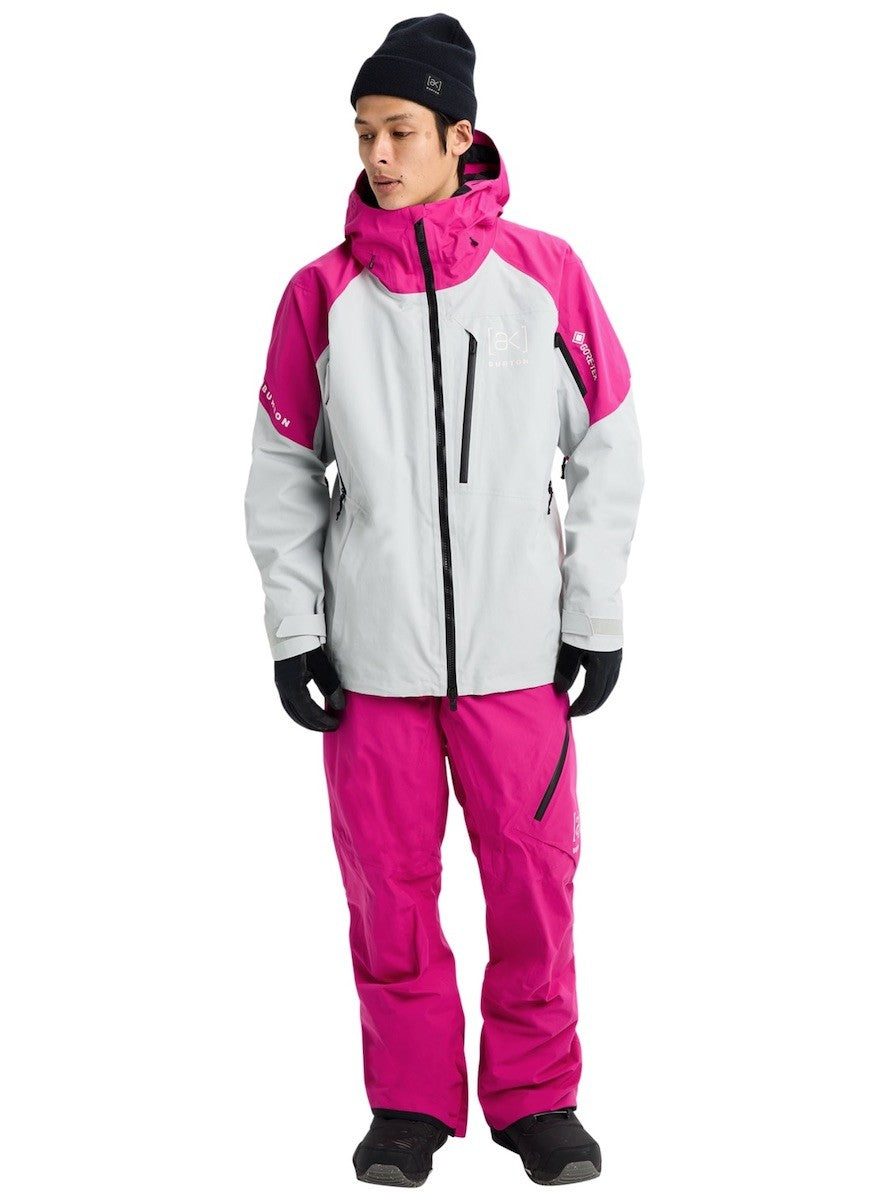 BURTON AK VESTE NEIGE CYCLIC GORE TEX 2L JACKET Very Berry/Gray Cloud