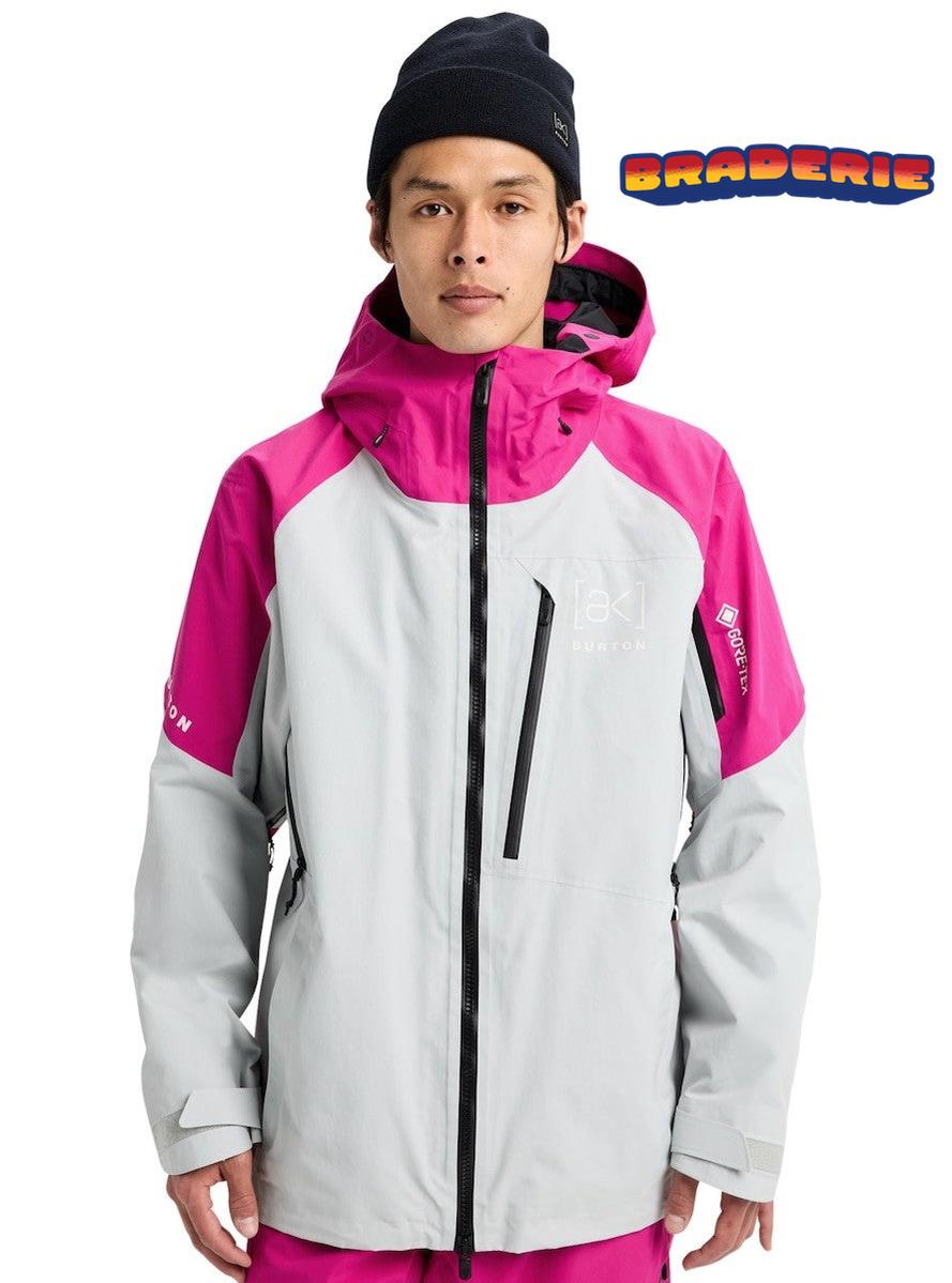 BURTON AK VESTE NEIGE CYCLIC GORE TEX 2L JACKET Very Berry/Gray Cloud